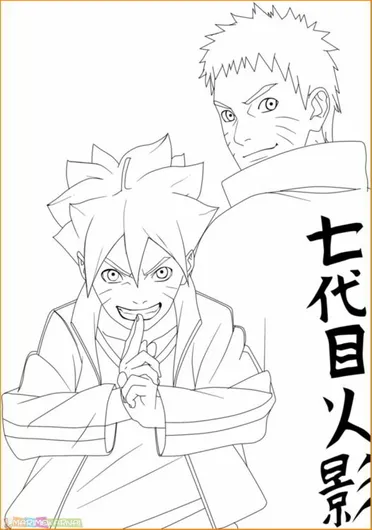 Detail Sketsa Gambar Boruto Nomer 29