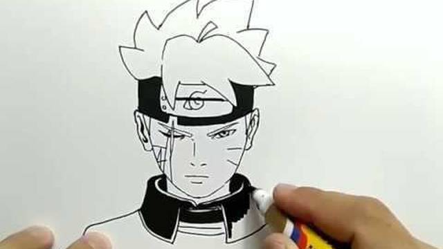 Detail Sketsa Gambar Boruto Nomer 41