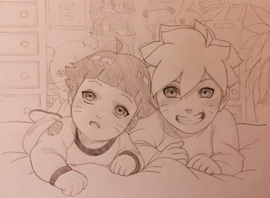 Detail Sketsa Gambar Boruto Nomer 49