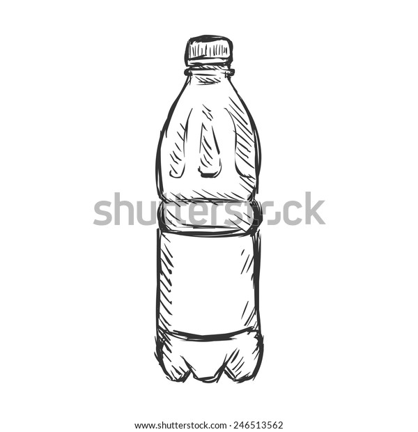 Detail Sketsa Gambar Botol Minuman Nomer 4