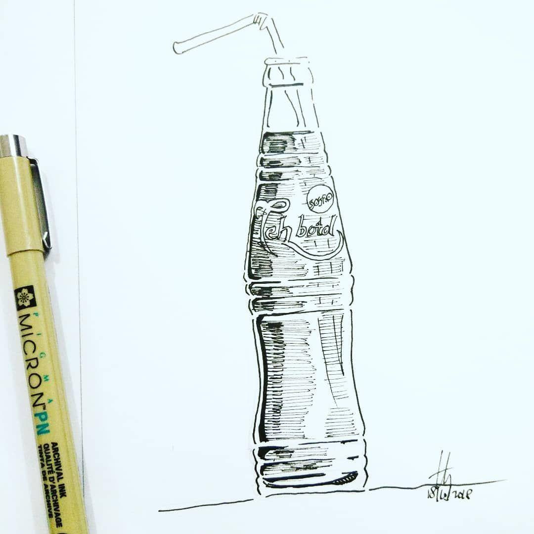 Detail Sketsa Gambar Botol Minuman Nomer 36