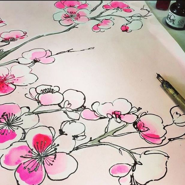 Detail Sketsa Gambar Bunga Cantik Dan Indah Nomer 27