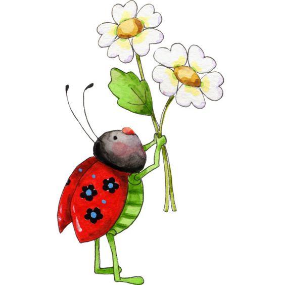 Detail Sketsa Gambar Bunga Dan Kumbang Nomer 6