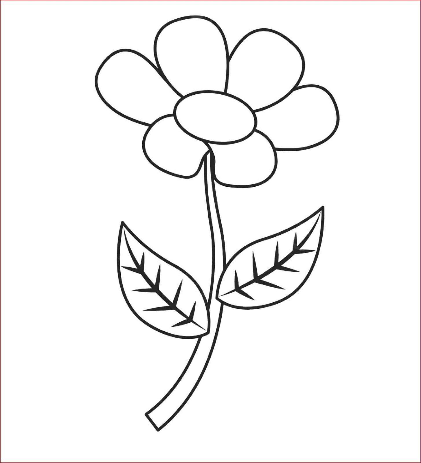 Detail Sketsa Gambar Bunga Lengkap Nomer 26