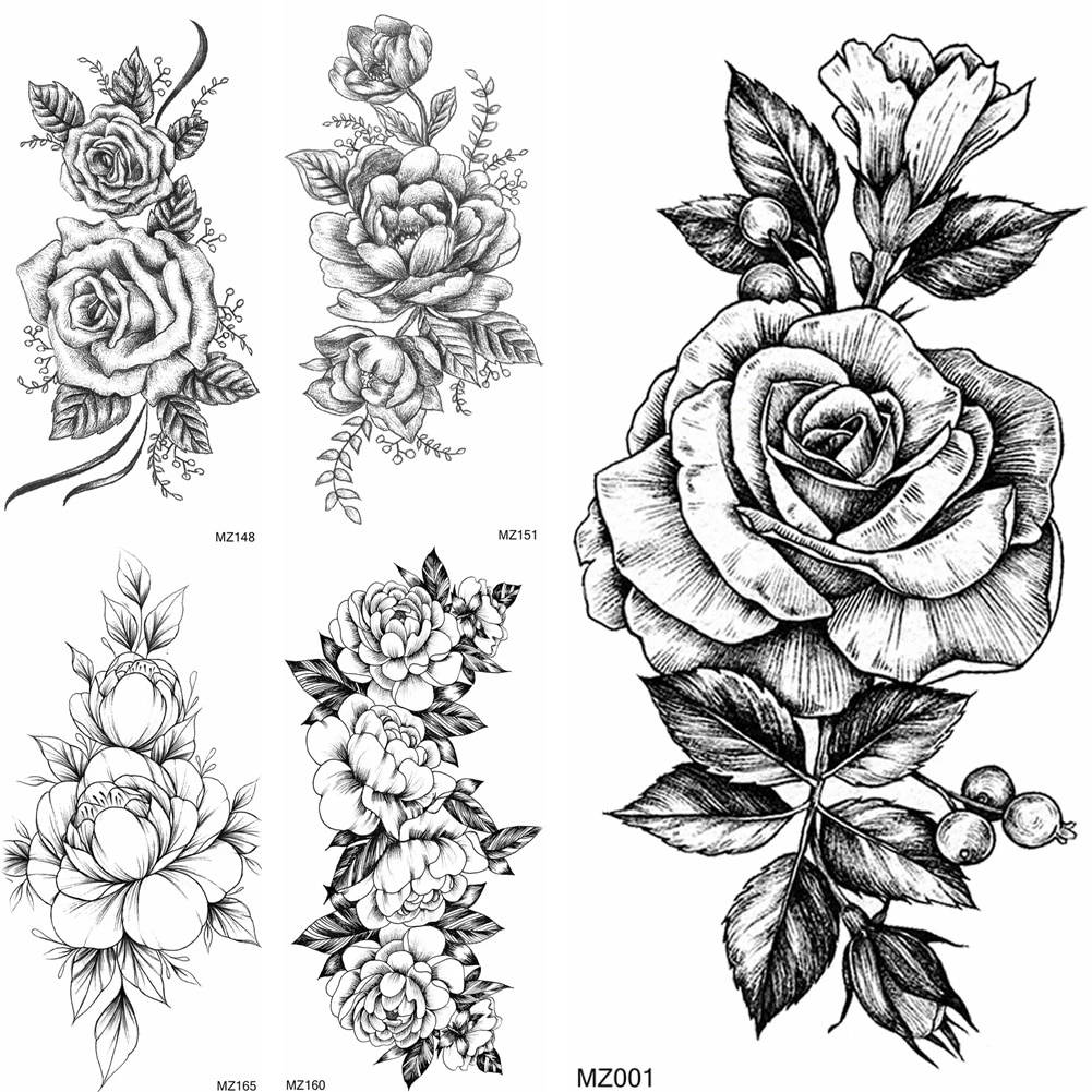 Detail Sketsa Gambar Bunga Mawar 3d Nomer 43