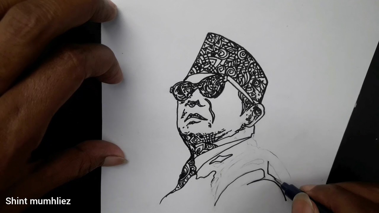 Detail Sketsa Gambar Bungkarno Nomer 23