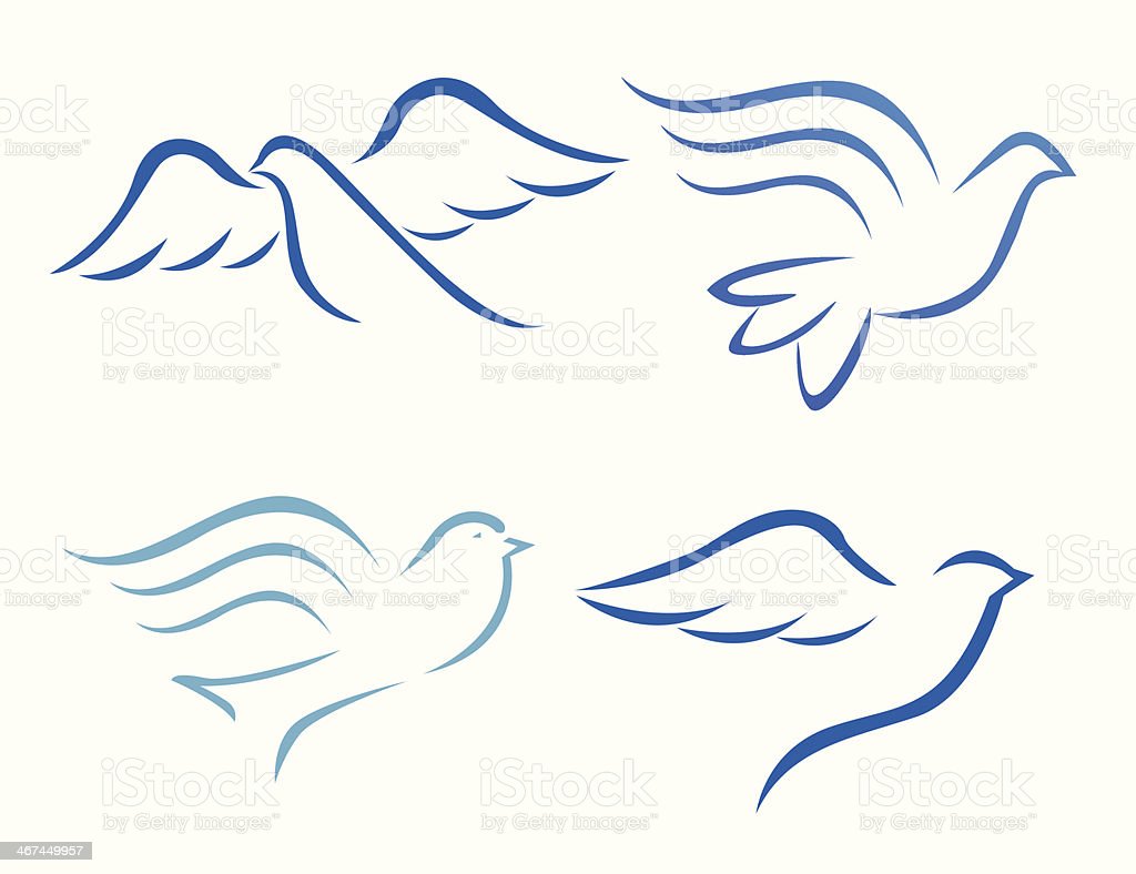 Detail Sketsa Gambar Burung Merpati Nomer 50