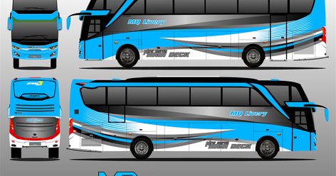 Detail Sketsa Gambar Bus Nomer 33