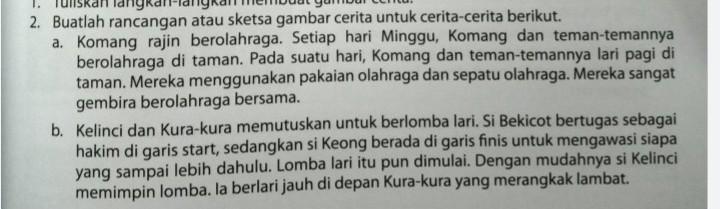 Detail Sketsa Gambar Cerita Nomer 53