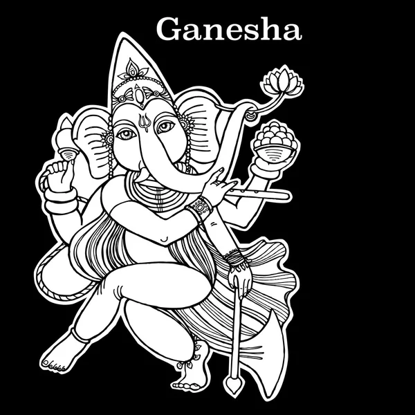 Detail Sketsa Gambar Dewa Ganesha Nomer 34