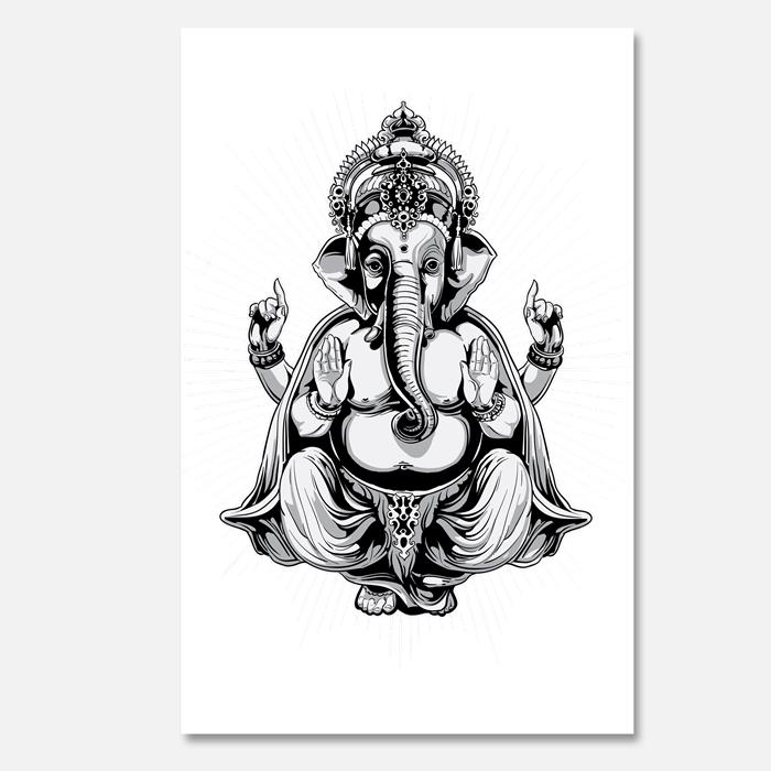 Detail Sketsa Gambar Dewa Ganesha Nomer 36