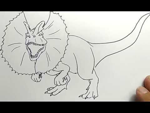 Detail Sketsa Gambar Dinosaurus Nomer 24