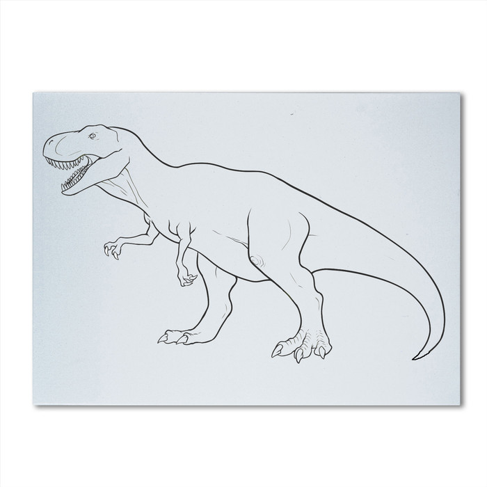 Detail Sketsa Gambar Dinosaurus Nomer 10