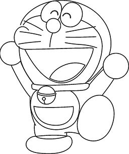 Detail Sketsa Gambar Doraemon Nomer 11