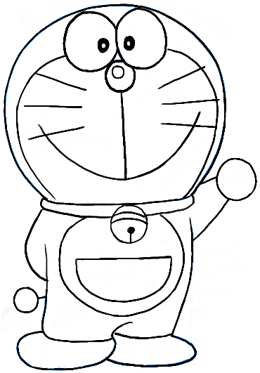 Detail Sketsa Gambar Doraemon Nomer 15