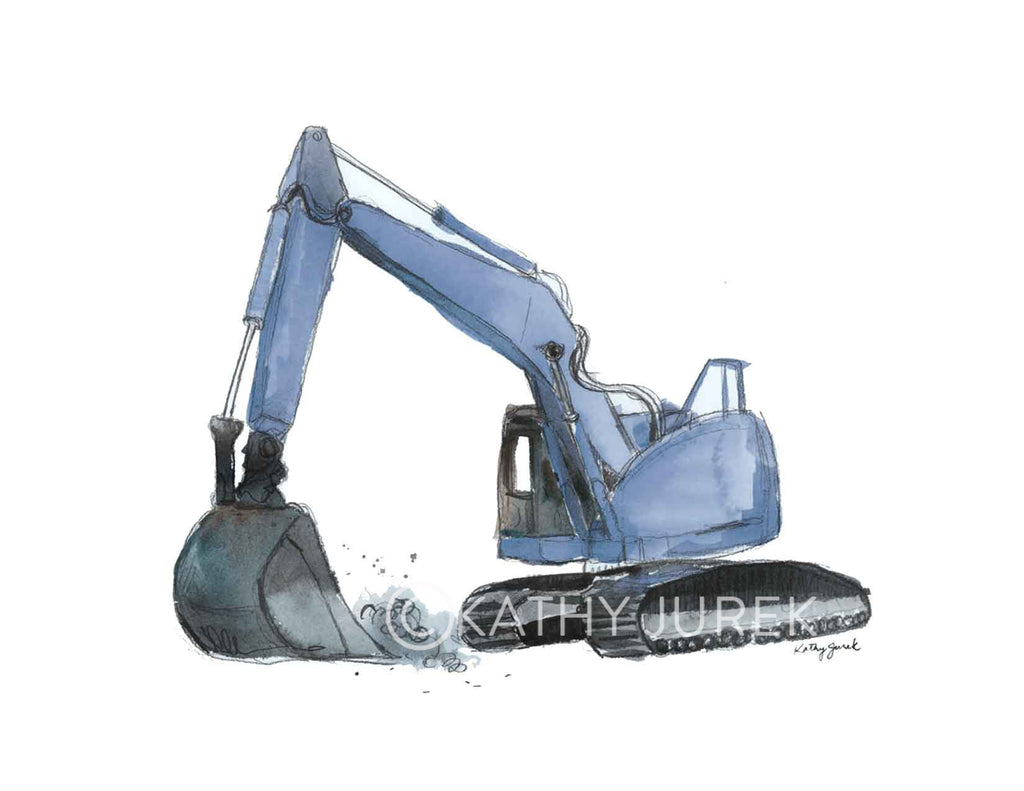 Detail Sketsa Gambar Excavator Nomer 53