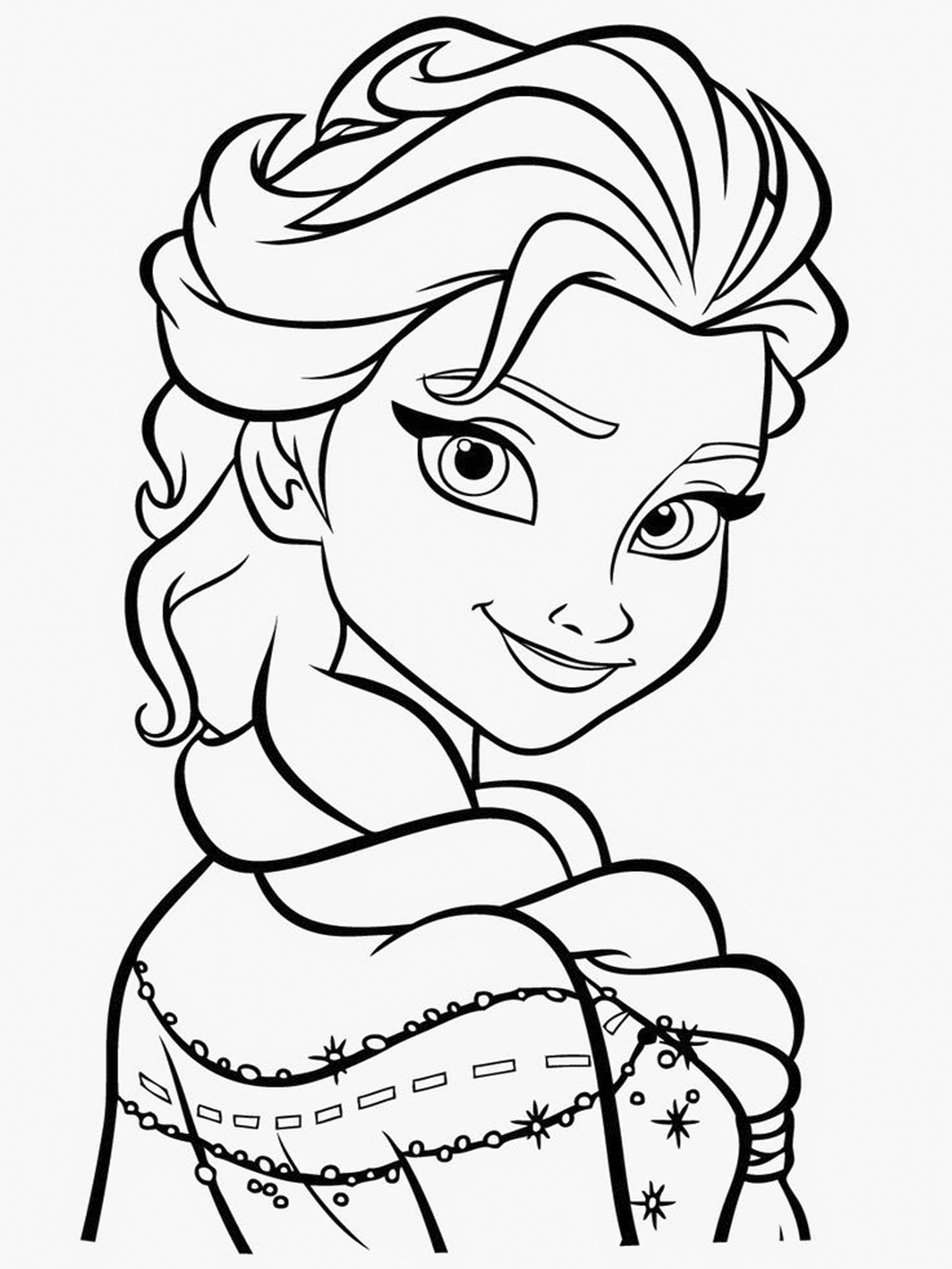 Detail Sketsa Gambar Frozen Nomer 37