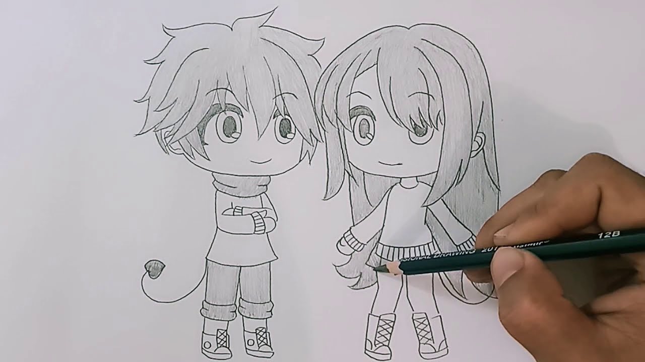 Detail Sketsa Gambar Gacha Life Nomer 24