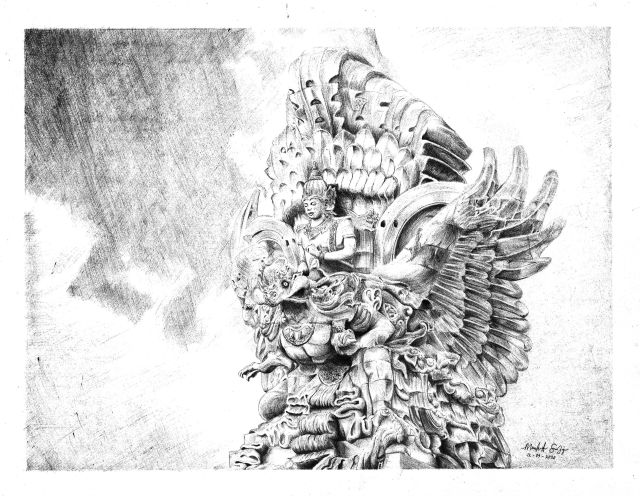 Detail Sketsa Gambar Garuda Wisnu Kencana Nomer 36