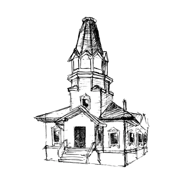 Detail Sketsa Gambar Gereja Nomer 30