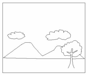 Detail Sketsa Gambar Gunung Nomer 30