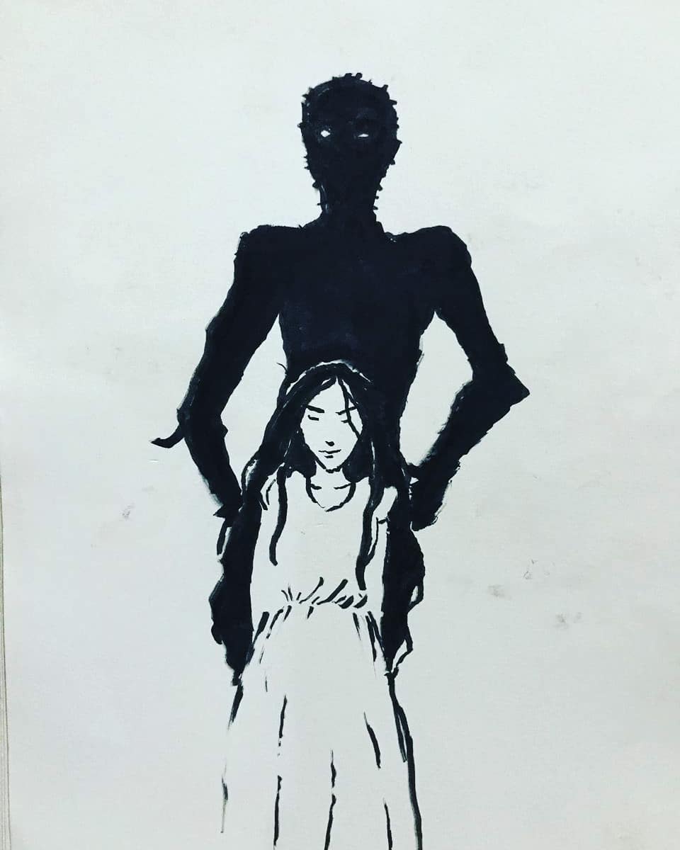 Detail Sketsa Gambar Hantu Seram Nomer 2