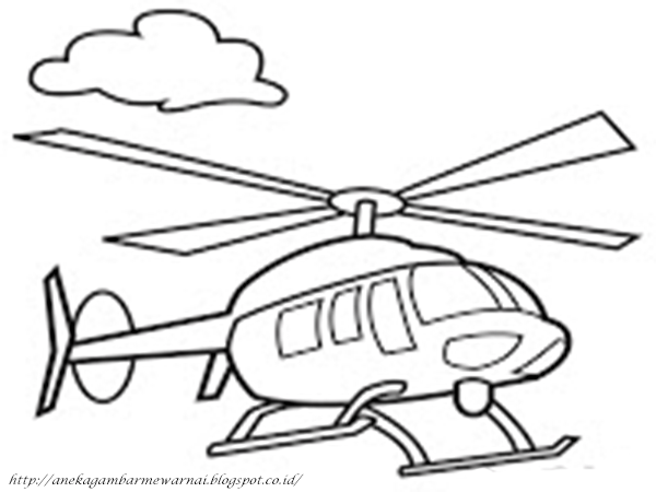 Detail Sketsa Gambar Helikopter Nomer 2