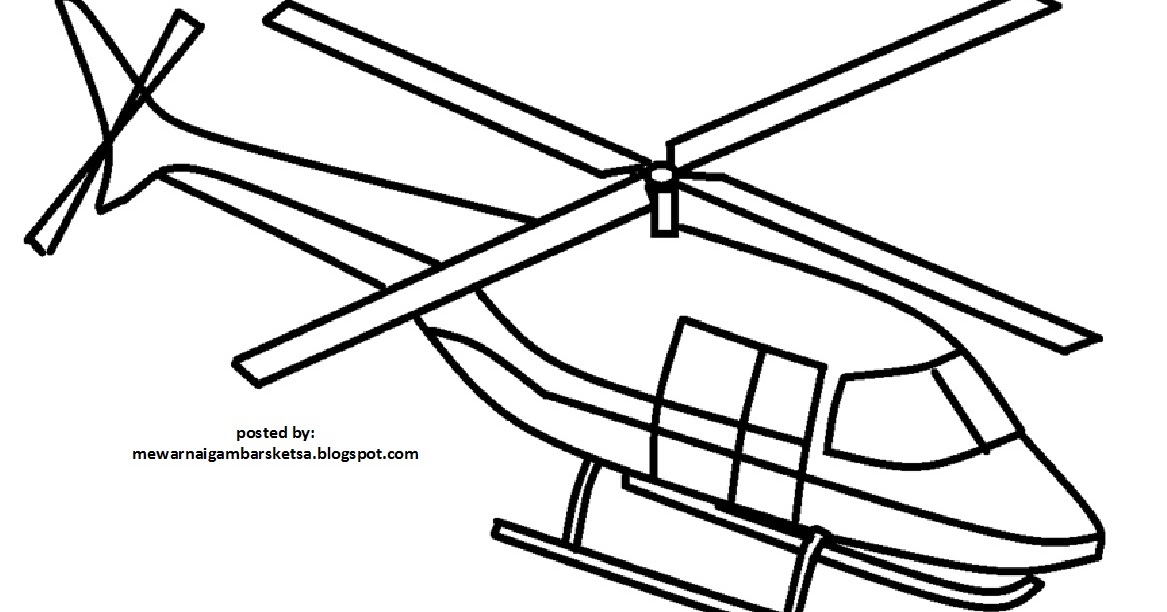 Detail Sketsa Gambar Helikopter Nomer 14