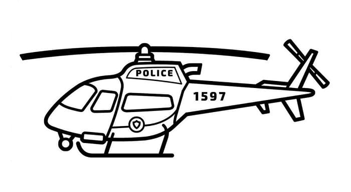 Detail Sketsa Gambar Helikopter Nomer 3