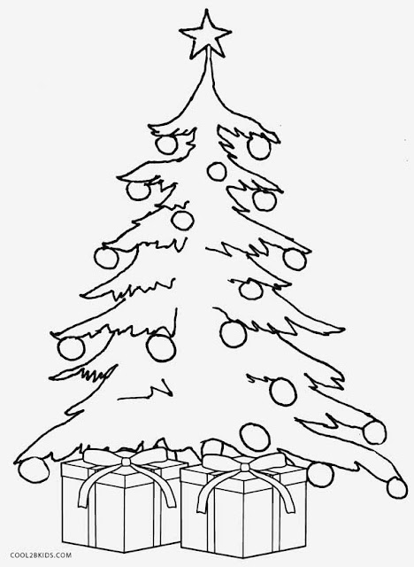 Detail Sketsa Gambar Hiasan Kartu Natal Nomer 16
