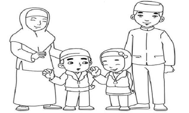 Detail Sketsa Gambar Ibu Dan Anak Nomer 22