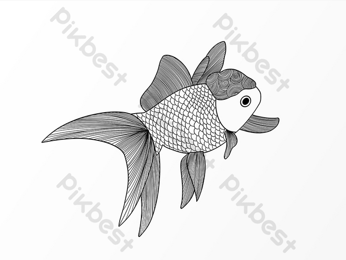 Detail Sketsa Gambar Ikan Doc Nomer 14