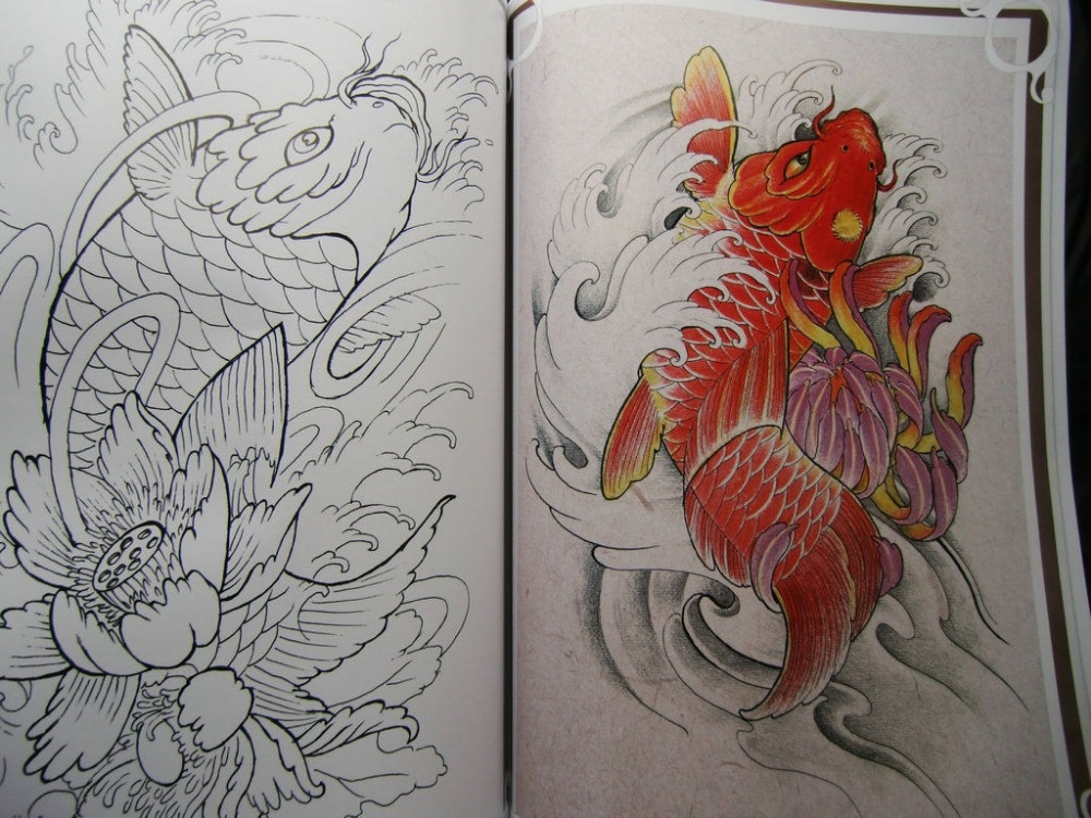 Detail Sketsa Gambar Ikan Koi Nomer 51