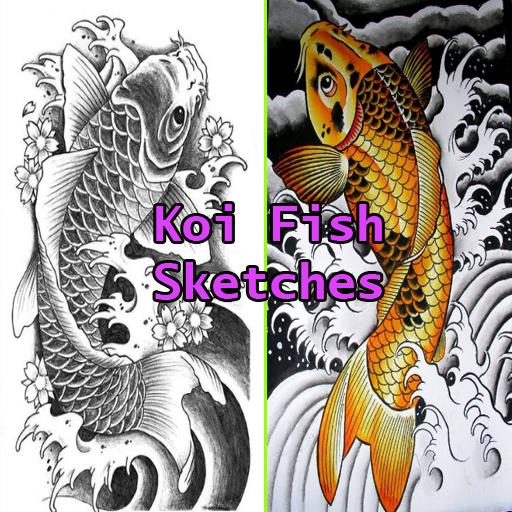 Detail Sketsa Gambar Ikan Koi Nomer 10