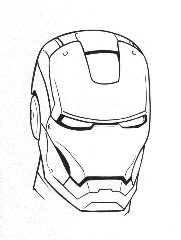 Detail Sketsa Gambar Iron Man Nomer 29