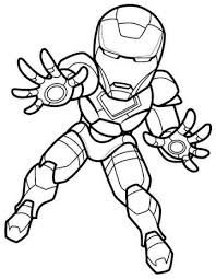 Detail Sketsa Gambar Iron Man Nomer 5