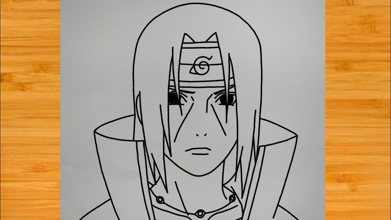 Sketsa Gambar Itachi - KibrisPDR