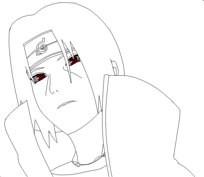 Detail Sketsa Gambar Itachi Nomer 20