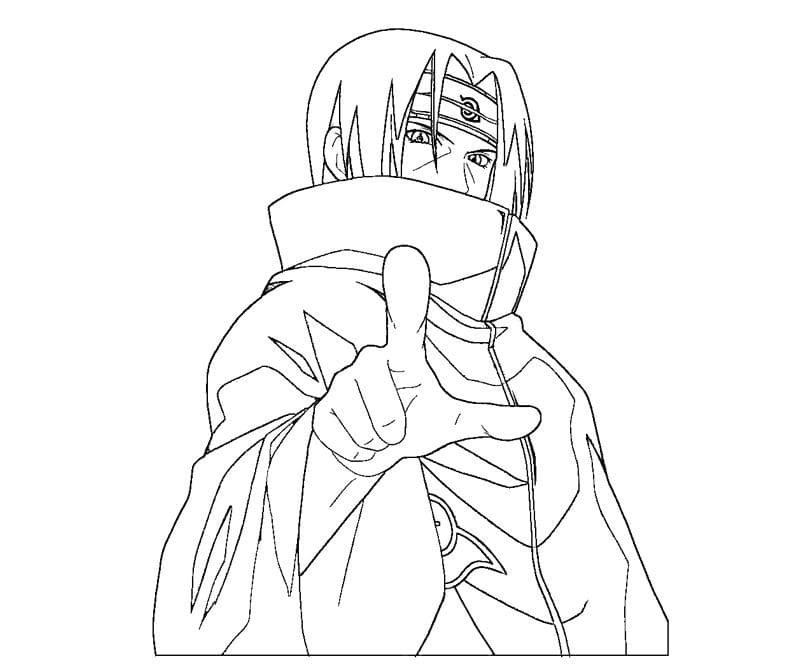 Detail Sketsa Gambar Itachi Nomer 31