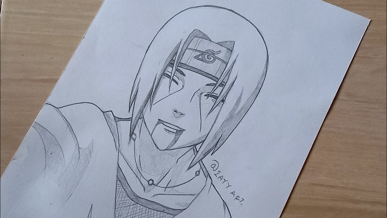 Detail Sketsa Gambar Itachi Nomer 52