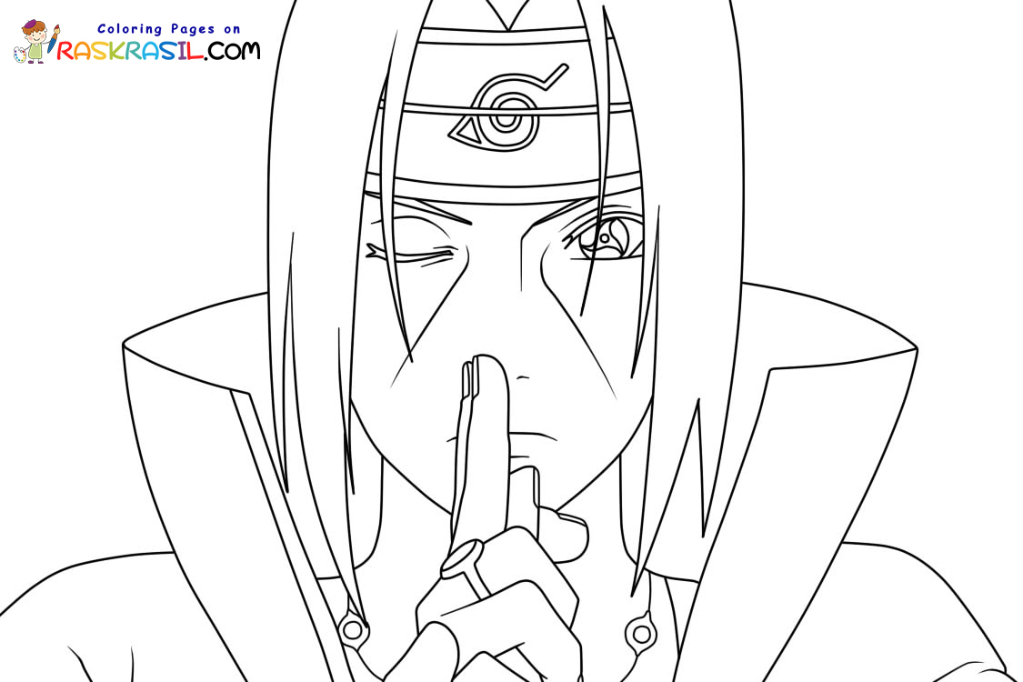 Detail Sketsa Gambar Itachi Nomer 54