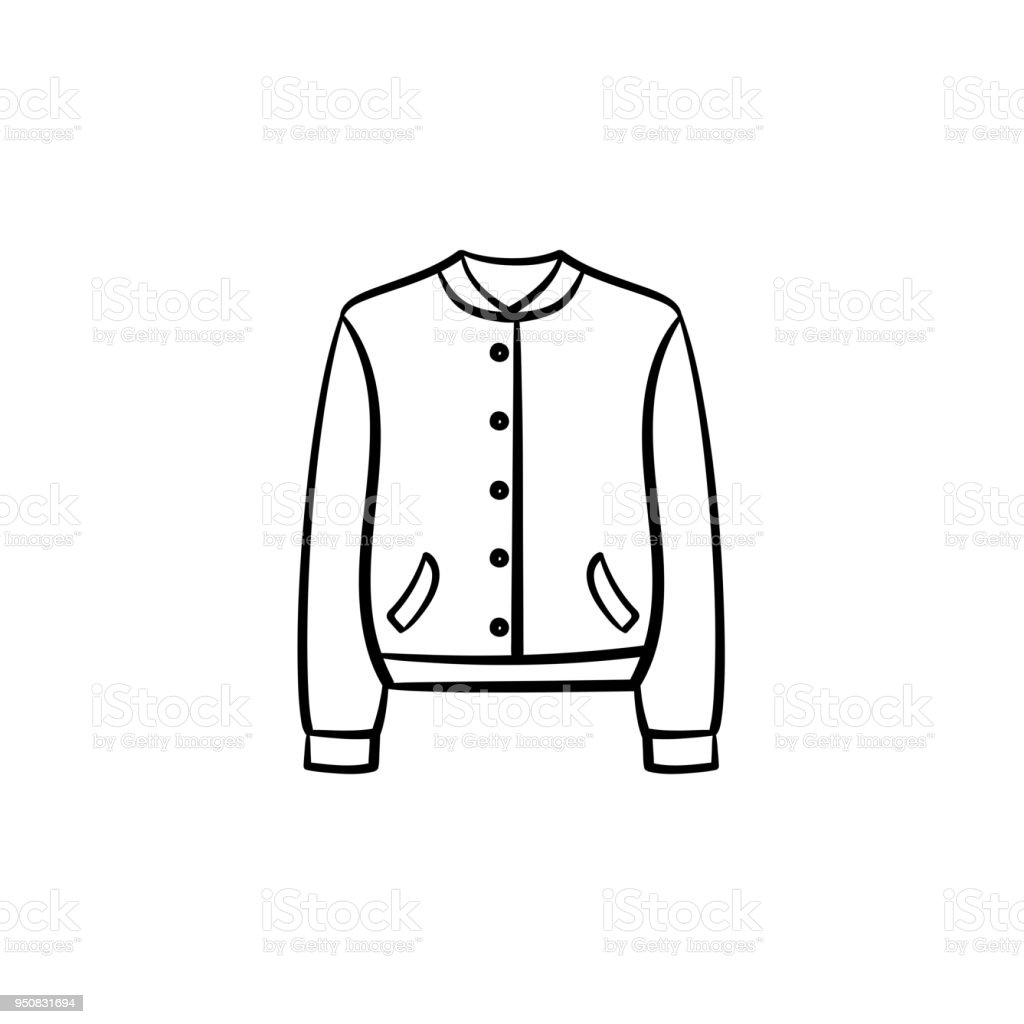 Detail Sketsa Gambar Jaket Nomer 2