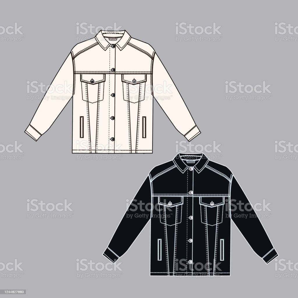 Detail Sketsa Gambar Jaket Nomer 41