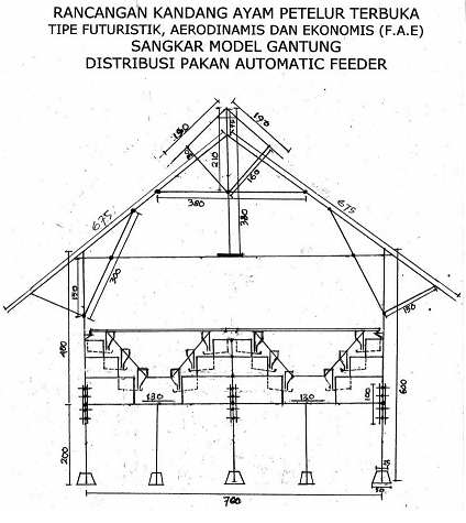 Detail Sketsa Gambar Kandang Ayam Petelur Nomer 43