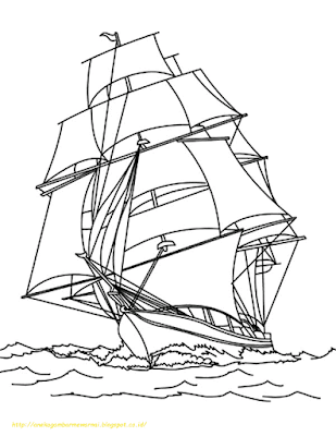 Detail Sketsa Gambar Kapal Laut Nomer 14