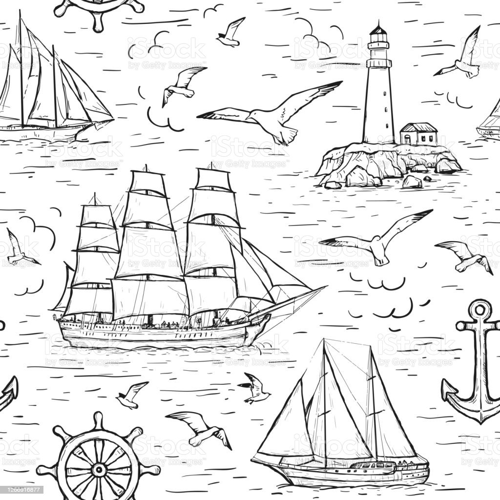 Detail Sketsa Gambar Kapal Laut Nomer 6