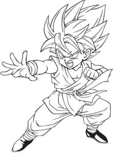 Detail Sketsa Gambar Karakter Dragon Ball Nomer 2