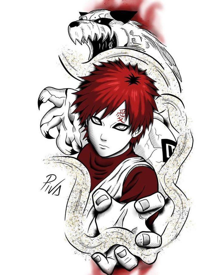 Detail Sketsa Gambar Karakter Naruto Nomer 27