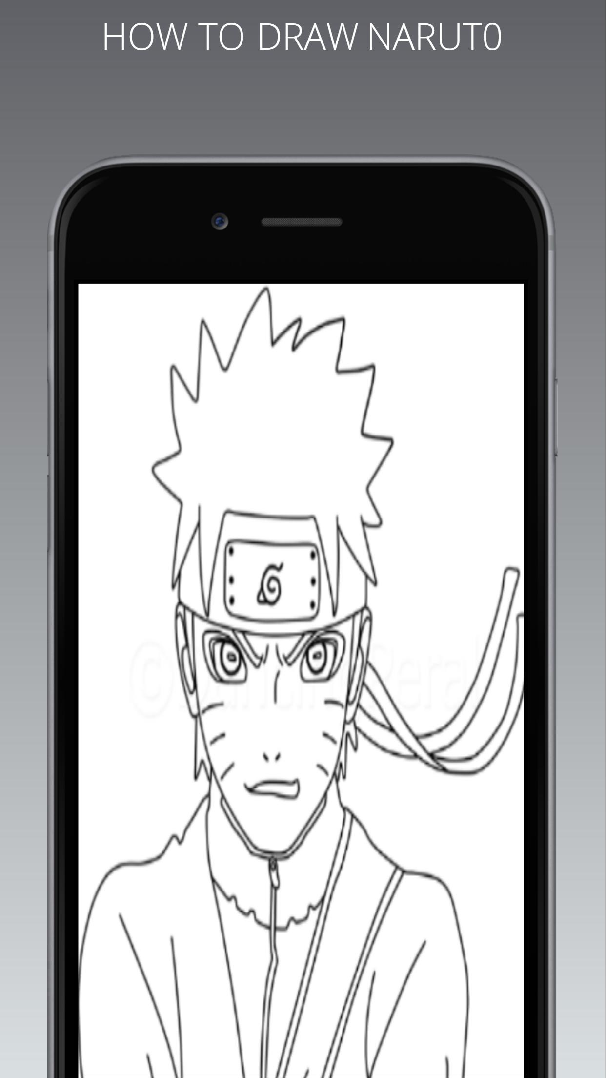 Detail Sketsa Gambar Karakter Naruto Nomer 29