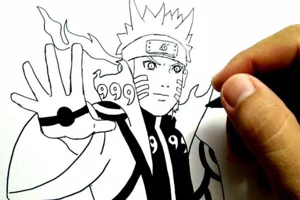 Detail Sketsa Gambar Karakter Naruto Nomer 42